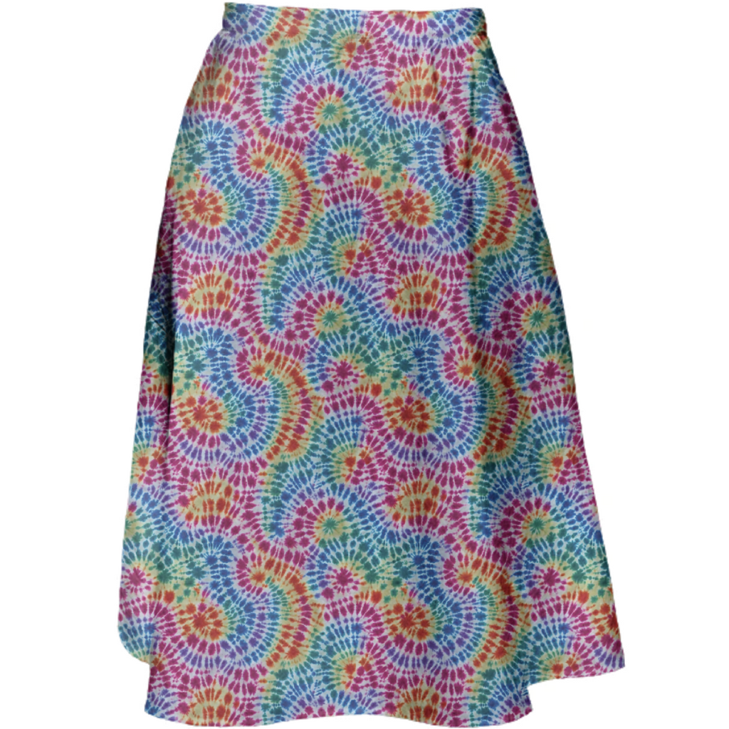 Swirling Rainbow Tie-Dye