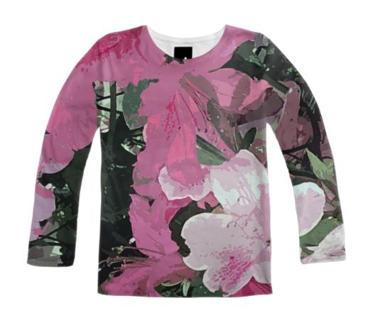 Houston Azaleas on My Mind Long Sleeve Shirt