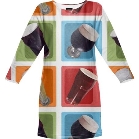 Craft Beer Colors Sweatshirt Dress