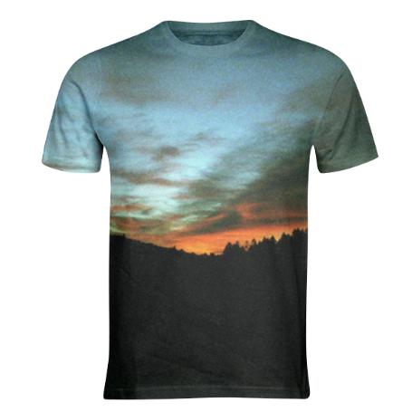 Wyoming Sunset 2 T shirt