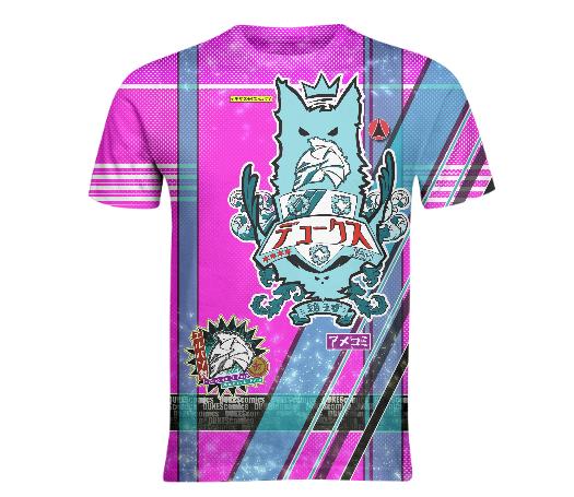 DUKEScomics Japanese Logo Tee Pink