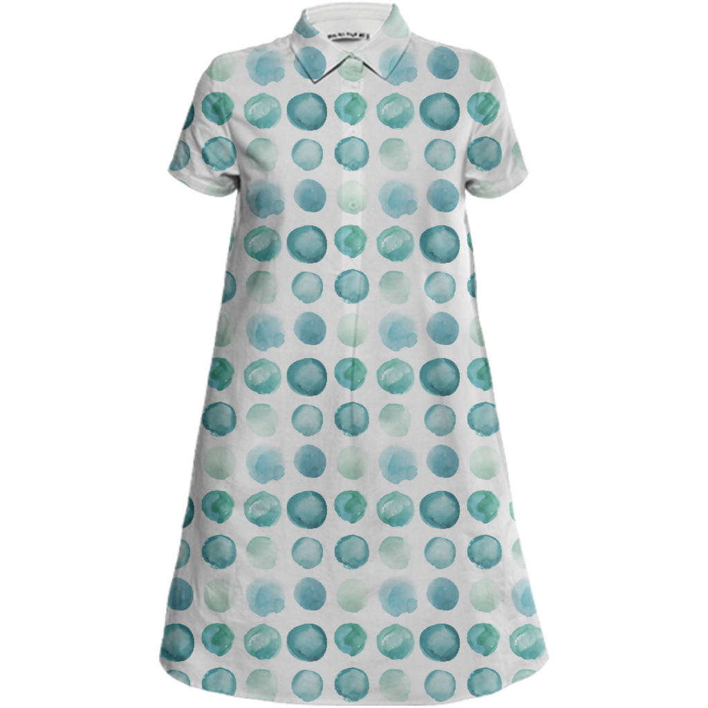 Aqua Sea Glass Juul Dress