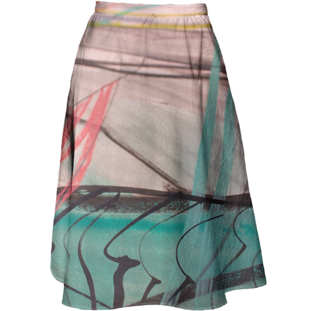 color lines skirt