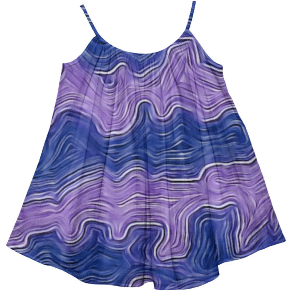 blue and purple