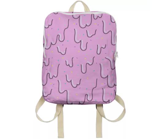 Pink Frosted Backpack