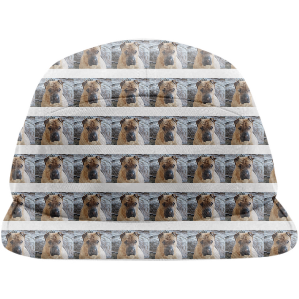 Dufu hat 1 w/ stripes