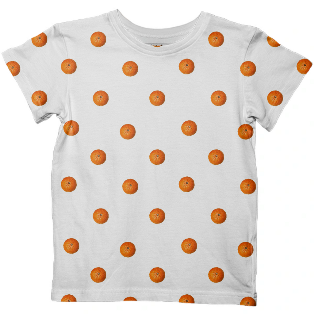 Tangerines Photo Motif Pattern Design