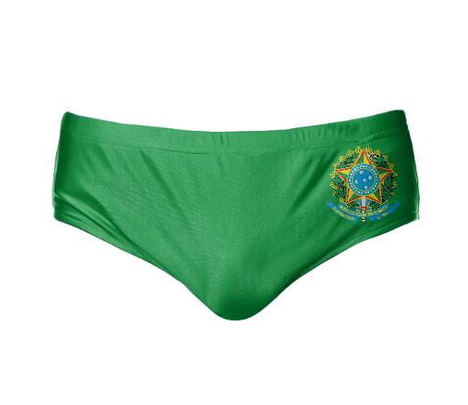 Brazil Coat of Arms Swim Brief 2018 0163