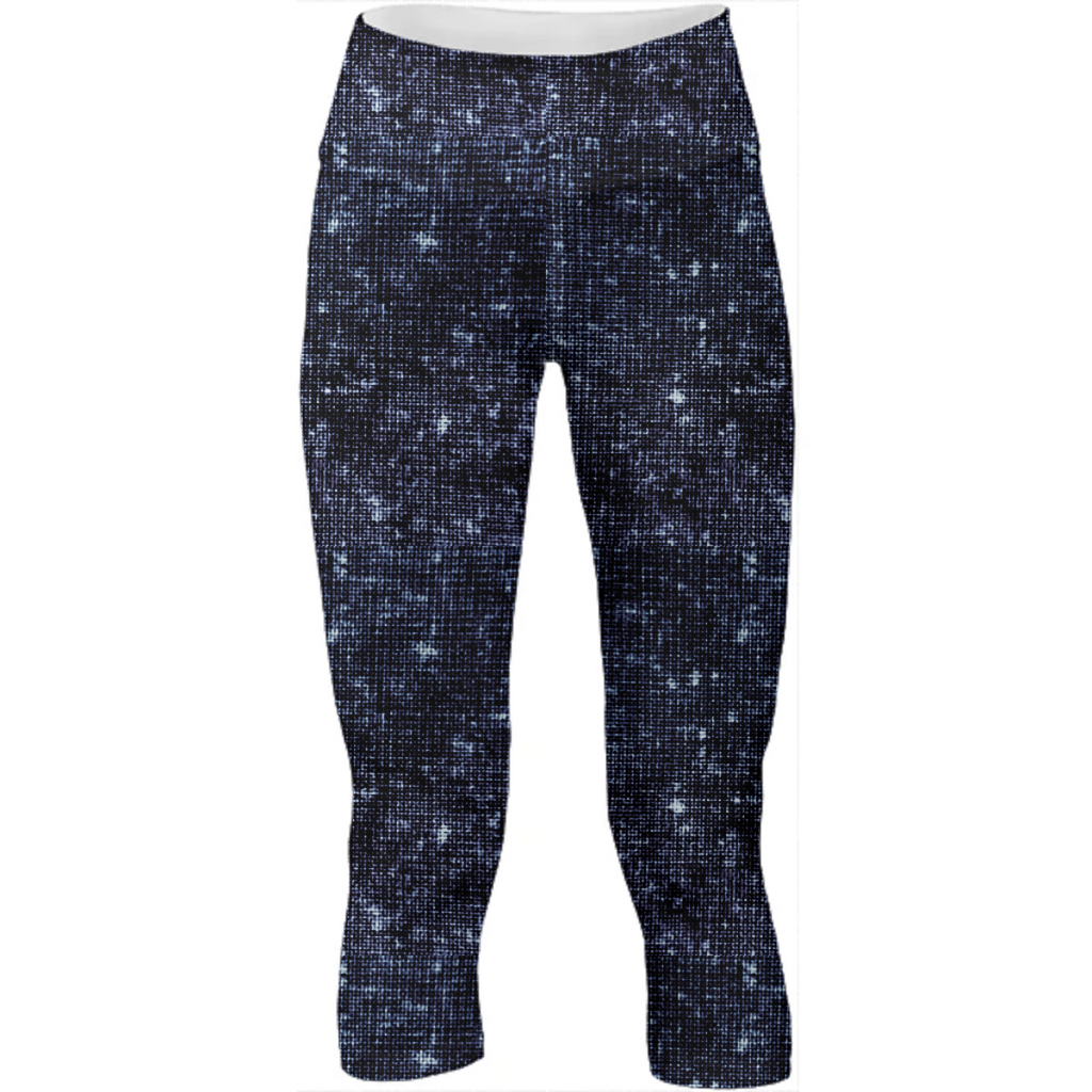 Glitter Blue Print