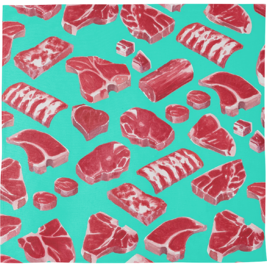 Meat Market bandana by Frank-Joseph