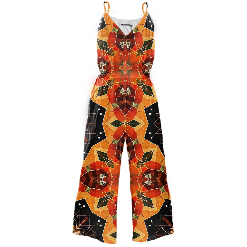 Autumn Tie Waist Jumpsuit