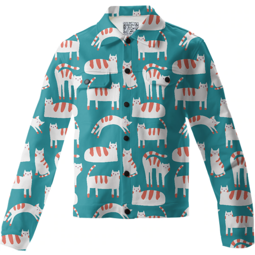 Cats Twill Jacket