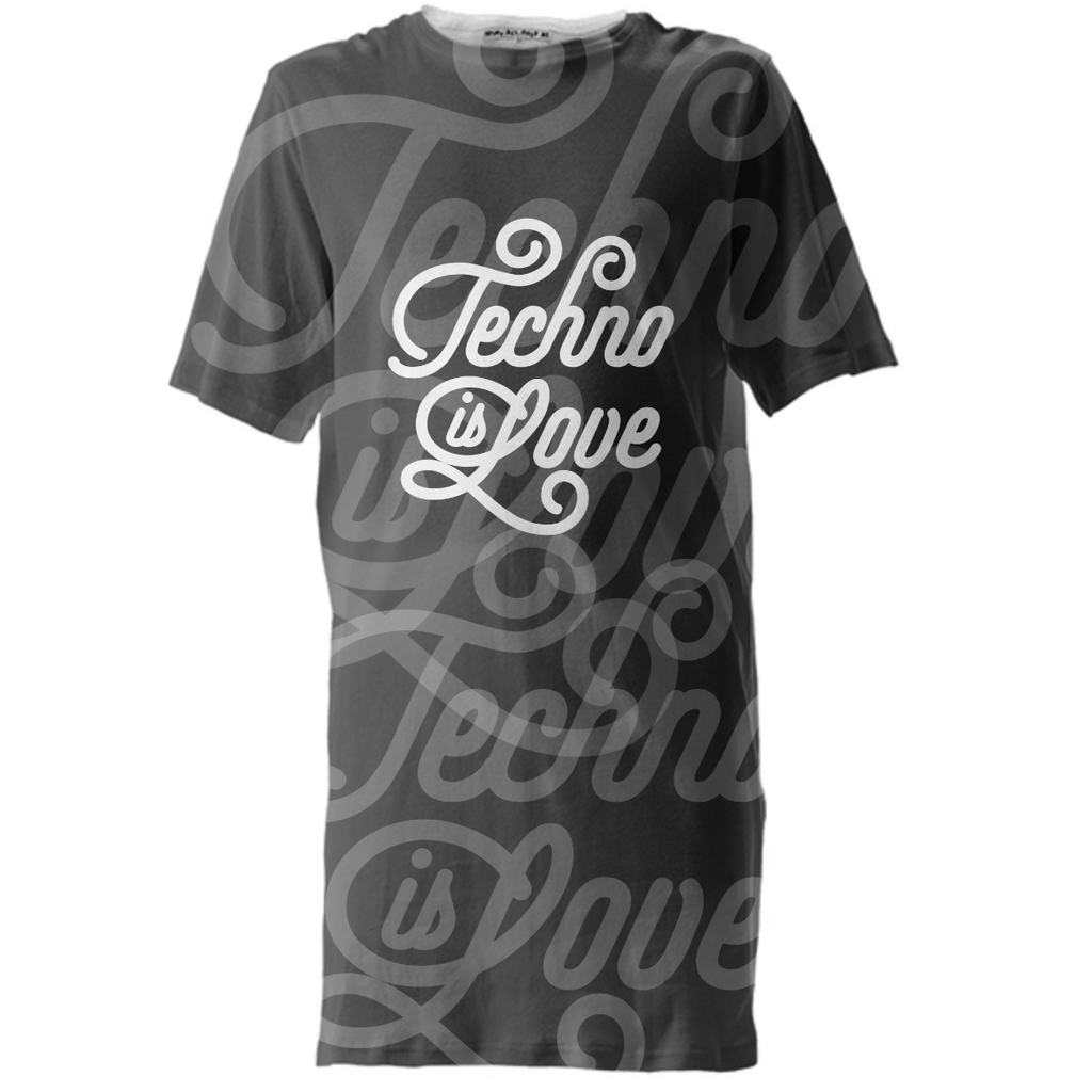 Techno is Love Tall Tee