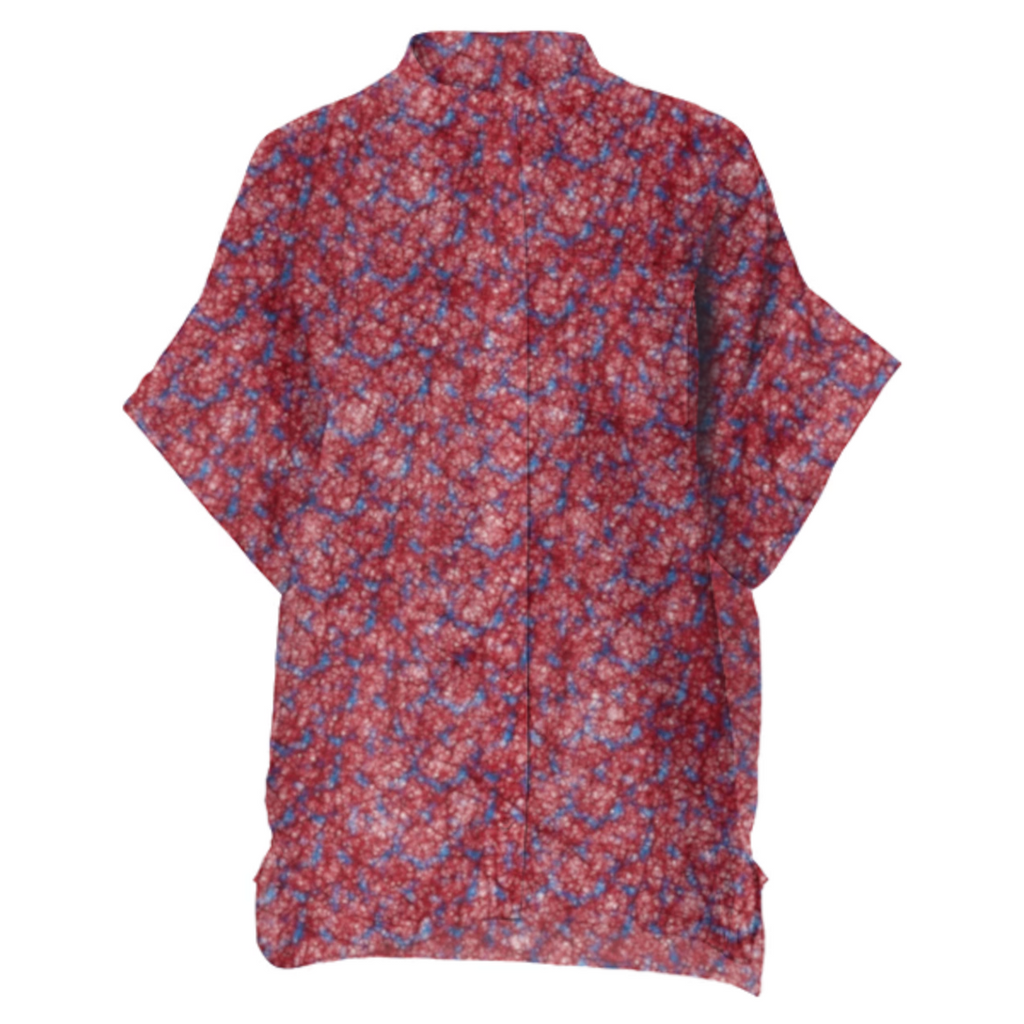 red with a bit blue