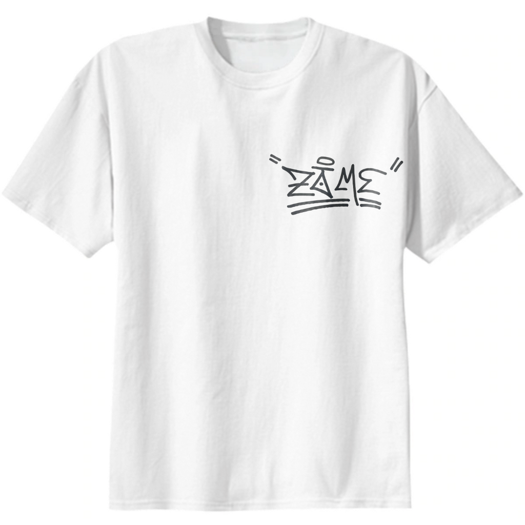 zome tag t-shirt gray