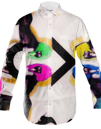 neon guts button down