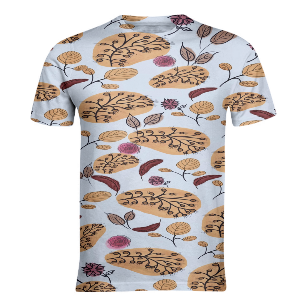 Bohemian Roses and Leafs