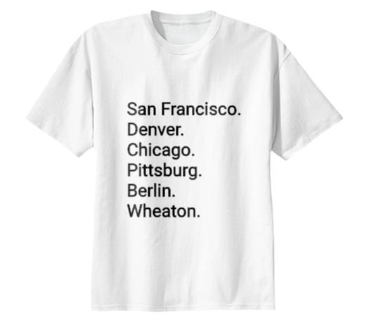 Placed Cotton T shirt