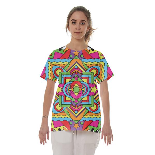 Mandala Cotton T shirt