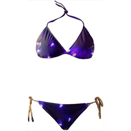Purple Lights Bikini Swimsuit