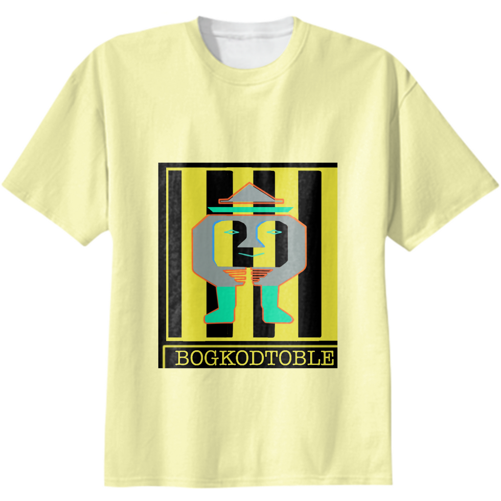 BigKidTable Logo T-shirt in Ice Cream Yellow