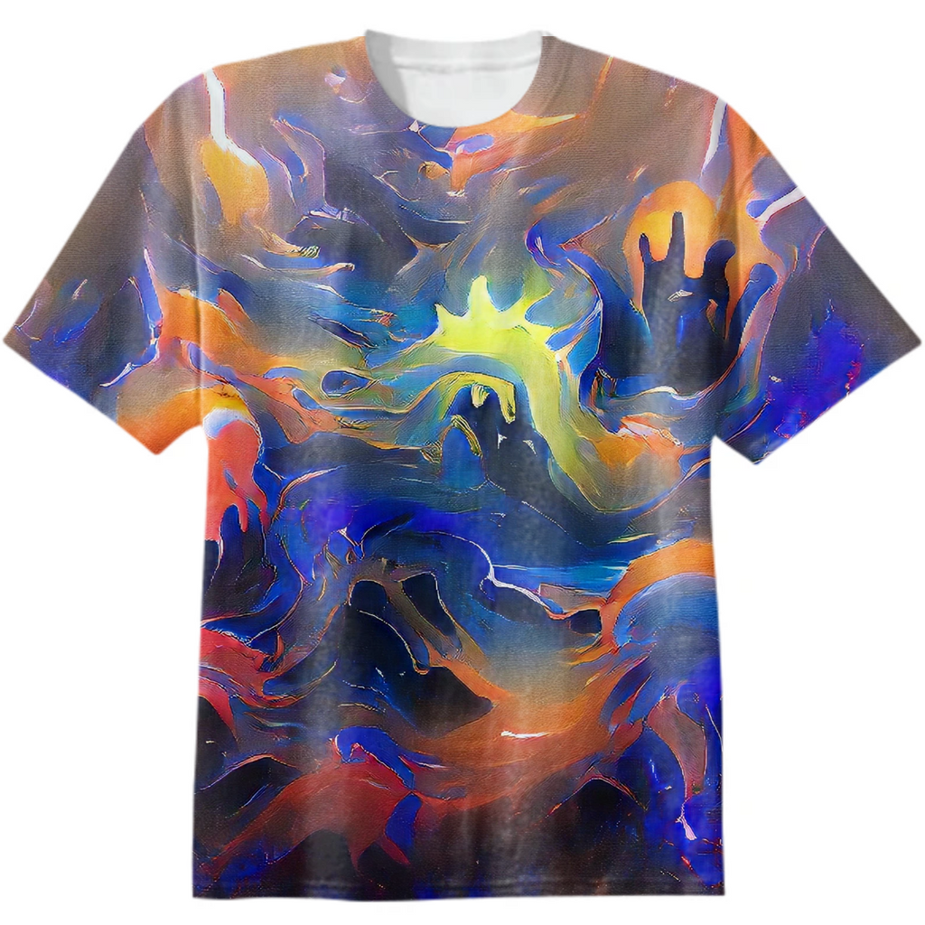 Glowing Chaos Acrylic