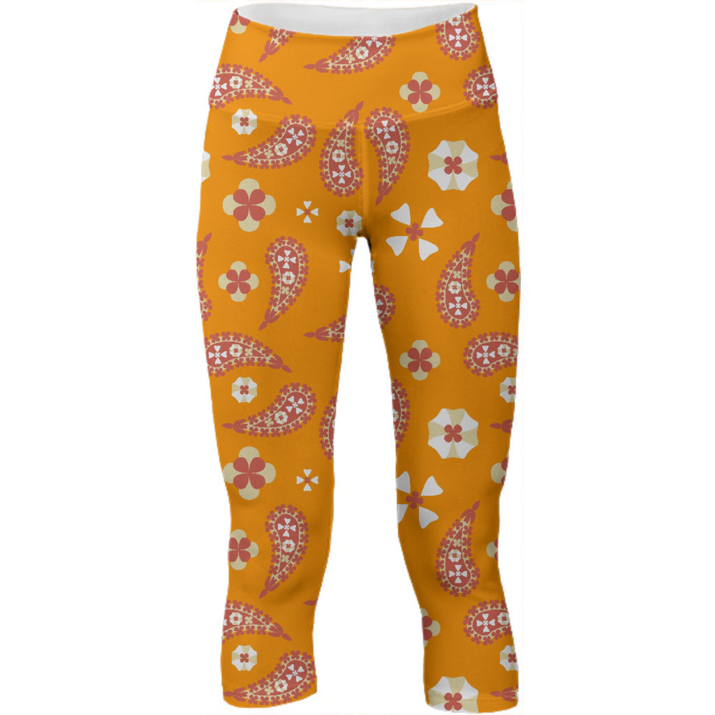 Floral pattern paisley style