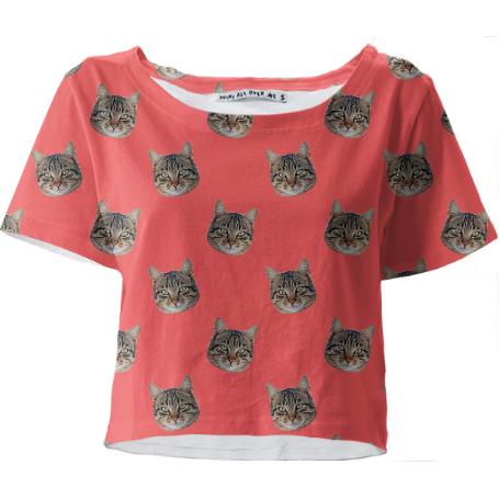 Kit For Cat Crop Tee