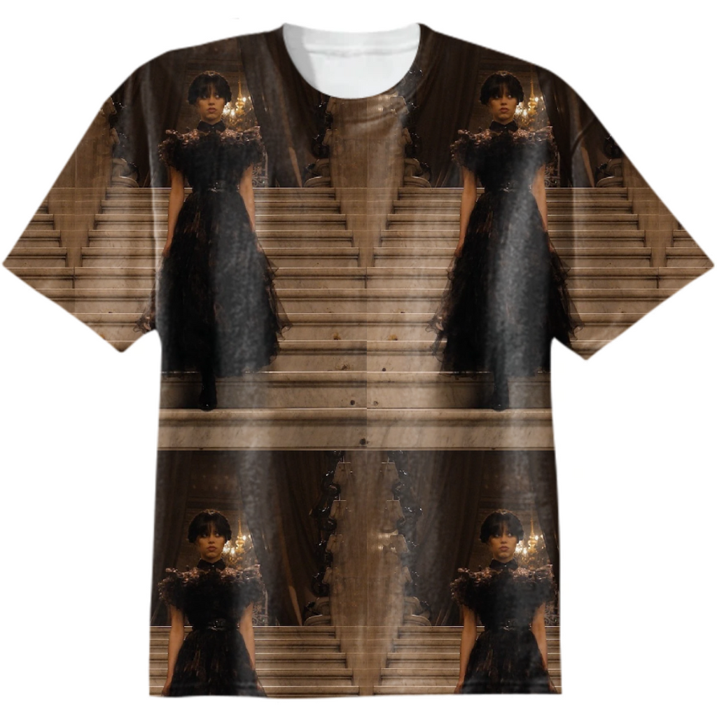 JENNA ORTEGA  AS WEDNESDAY ADDAMS