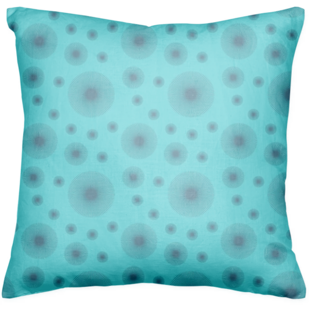 Abstract Dots Explosion 2  Pillow