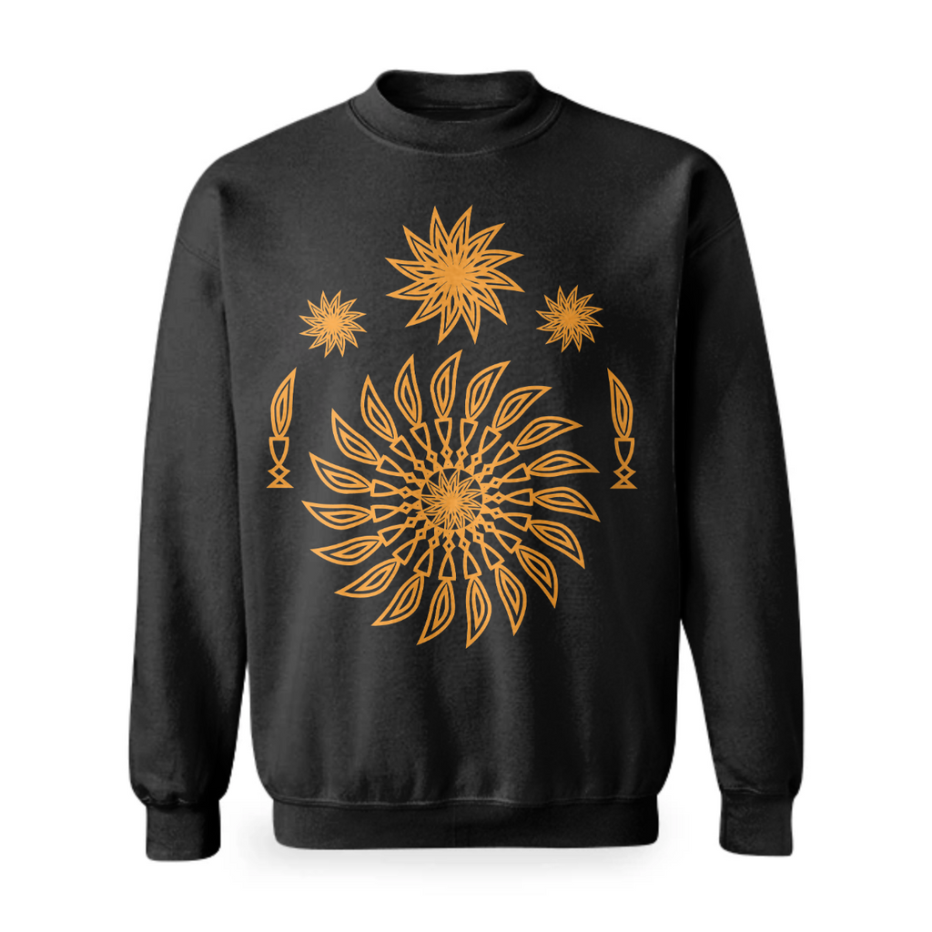 mystical geometrical occult ornament