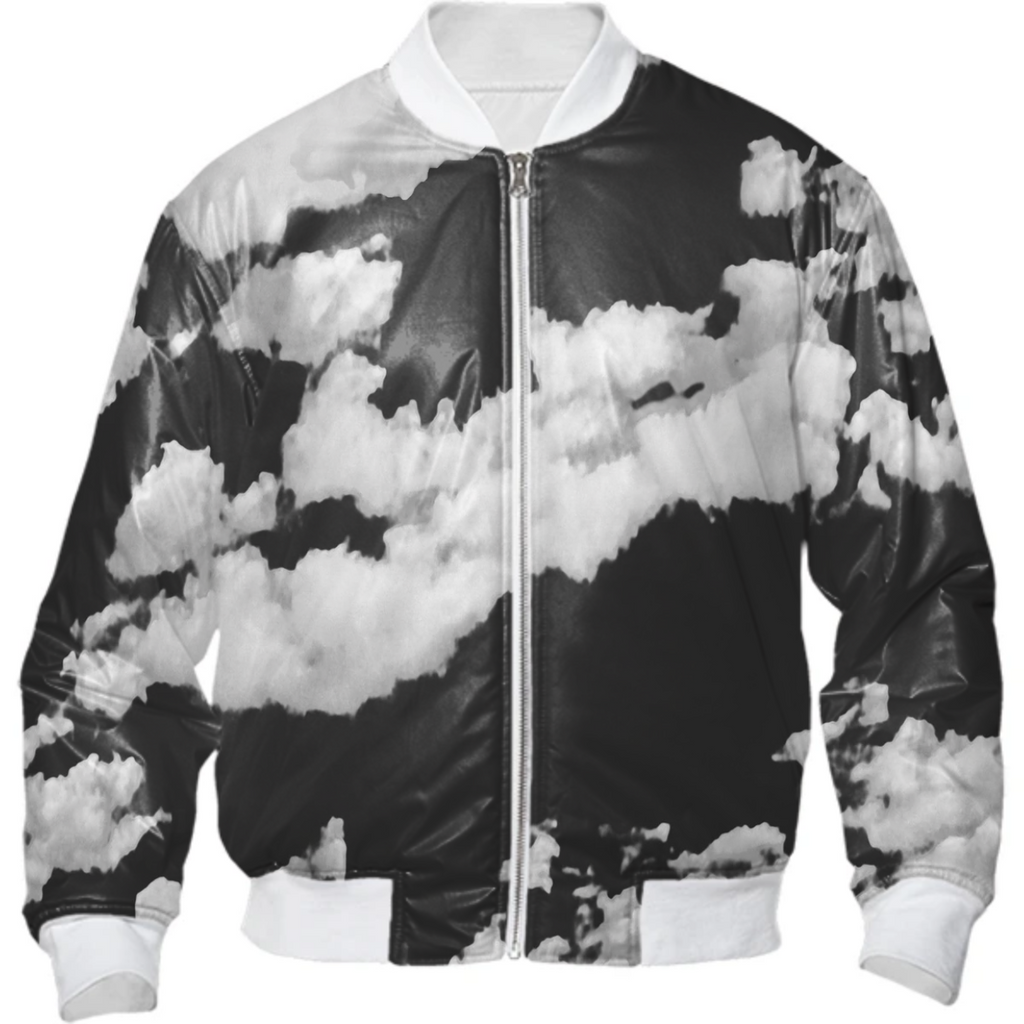 Dark Clouds Collage Print