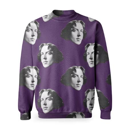 Born To Be Wilde Sweatshirt in Purple