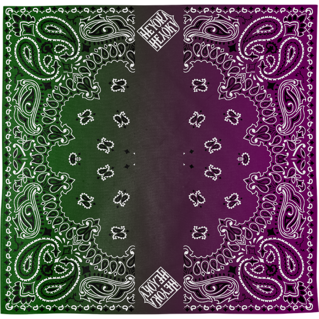 Green/Purple Heyoka Bandana