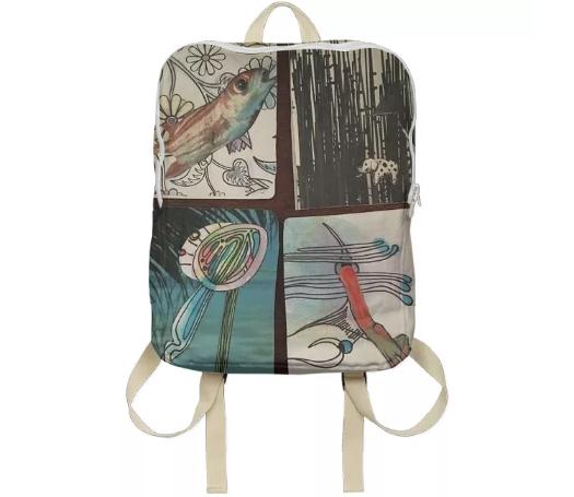 TAROT COLLAGE BACKPACK