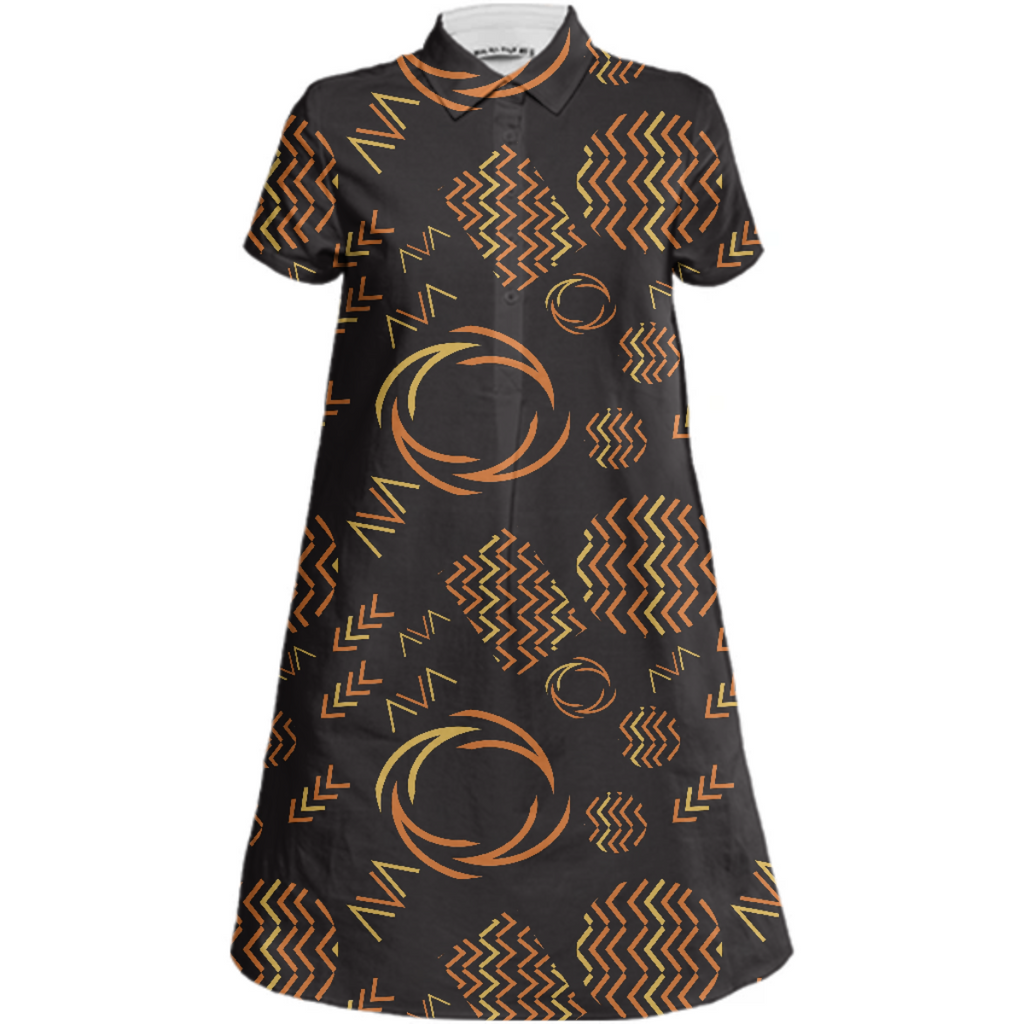 fashion design in the style of constructivism
