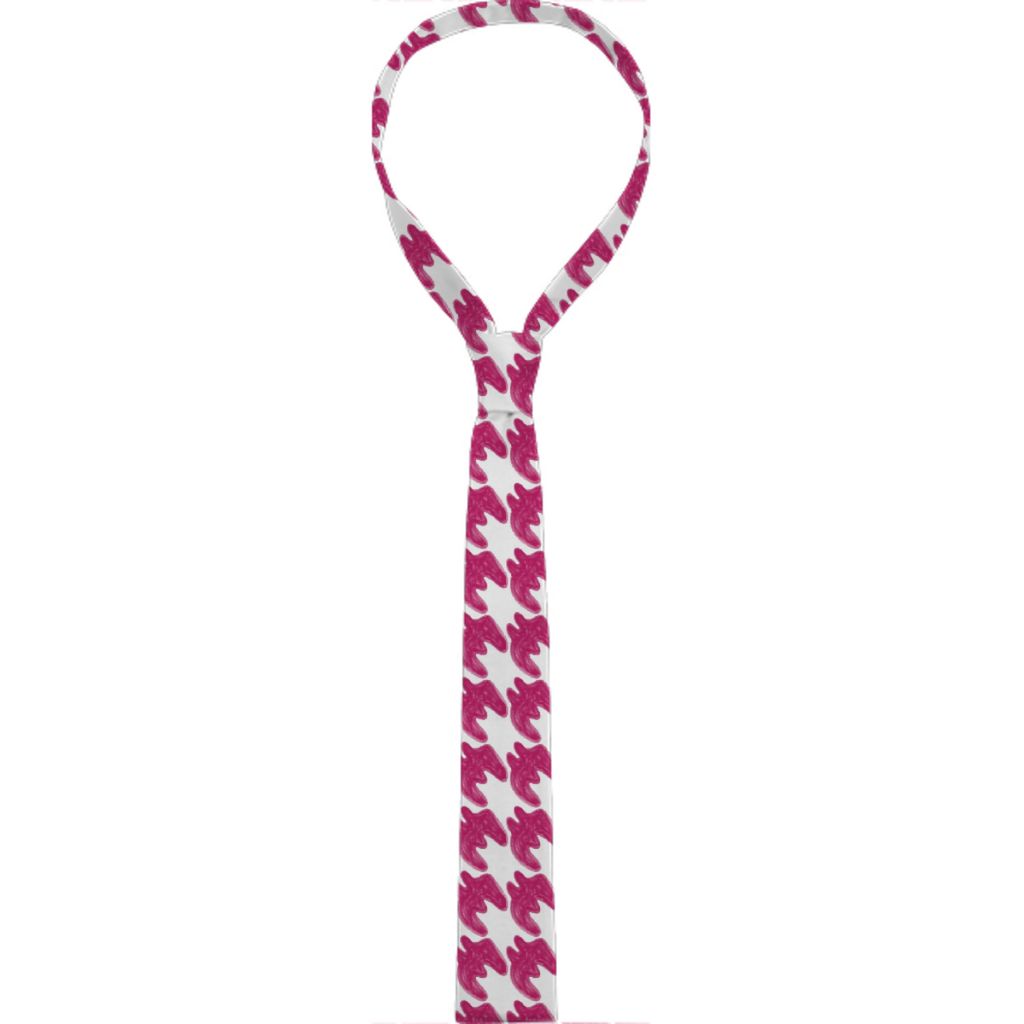 Pink MUNGTOOTH Tie