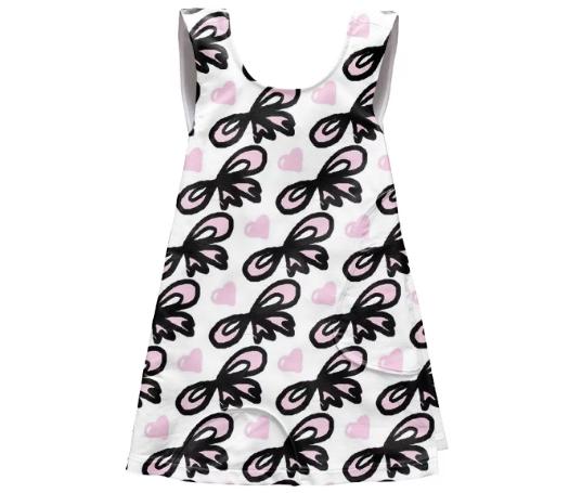 Little Bows Kids Apron Dress