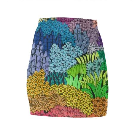 Layers of Paradise Mini Tube Skirt