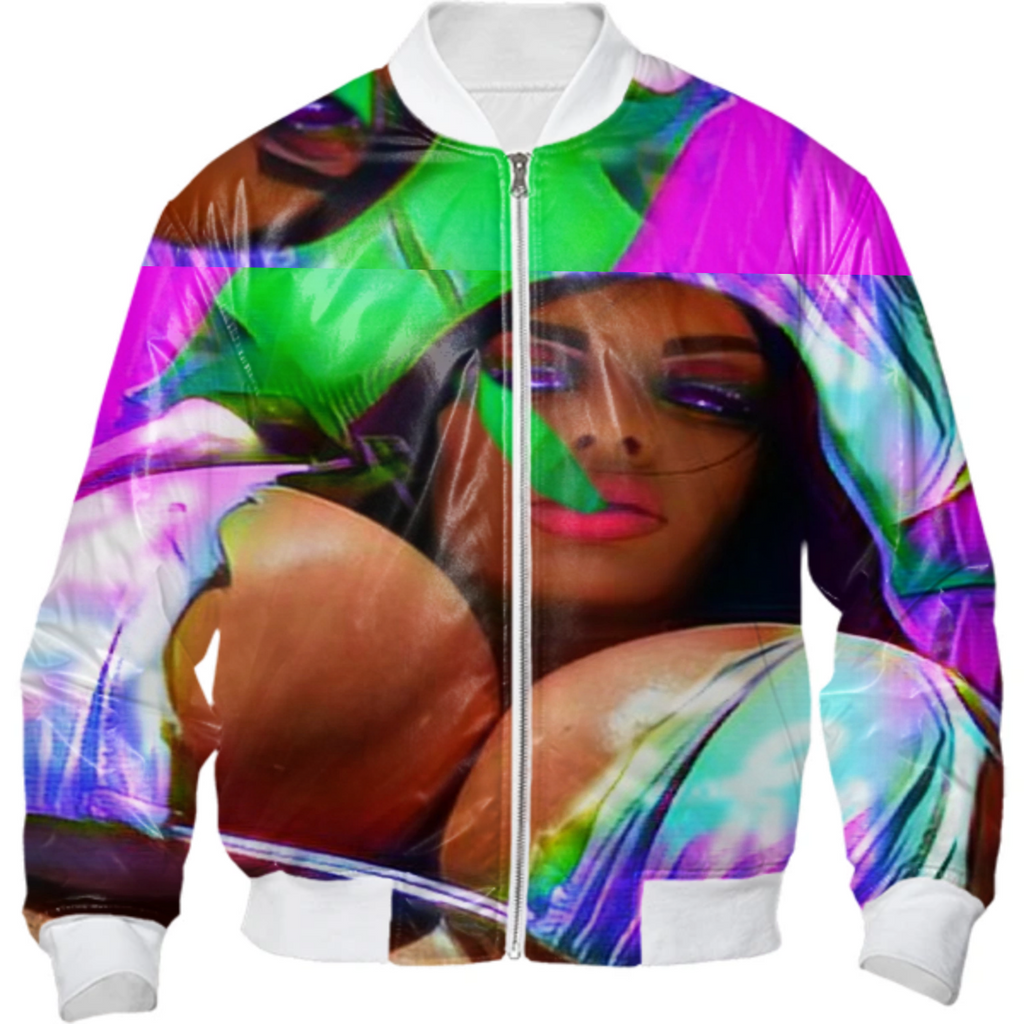 Titiana Marijuana Bomber Jacket