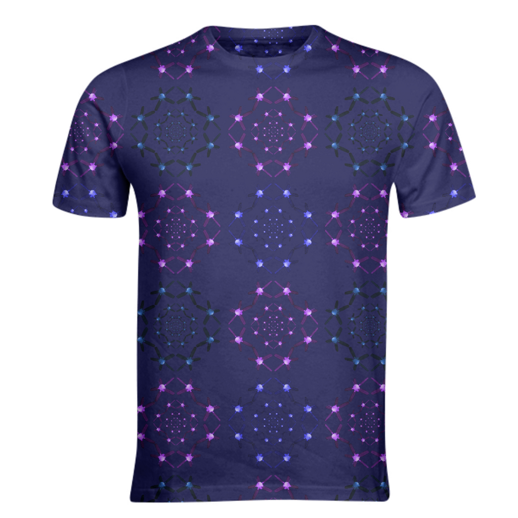 Fan art purple pink blue