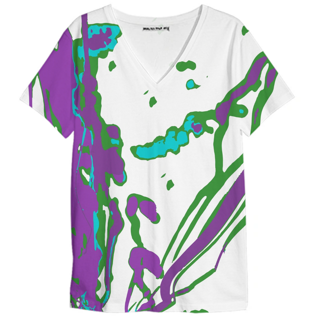 Multicolored Abstract Print