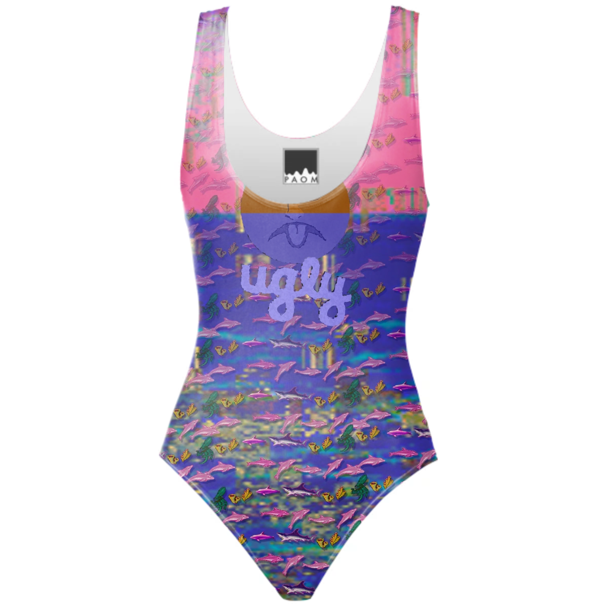 UGLY DOLPHIN ONE PIECE PAOM