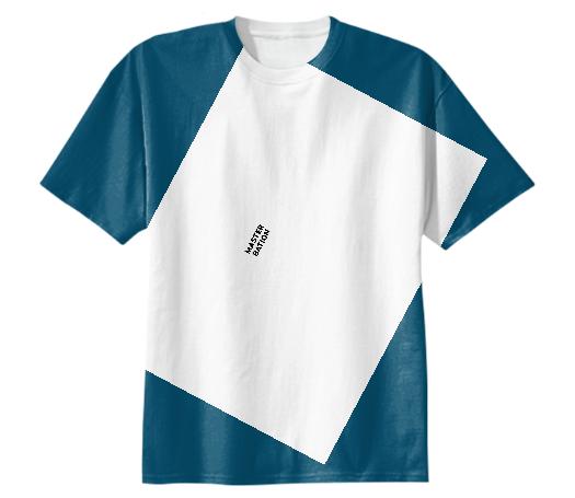MASTER BATION blue box tee