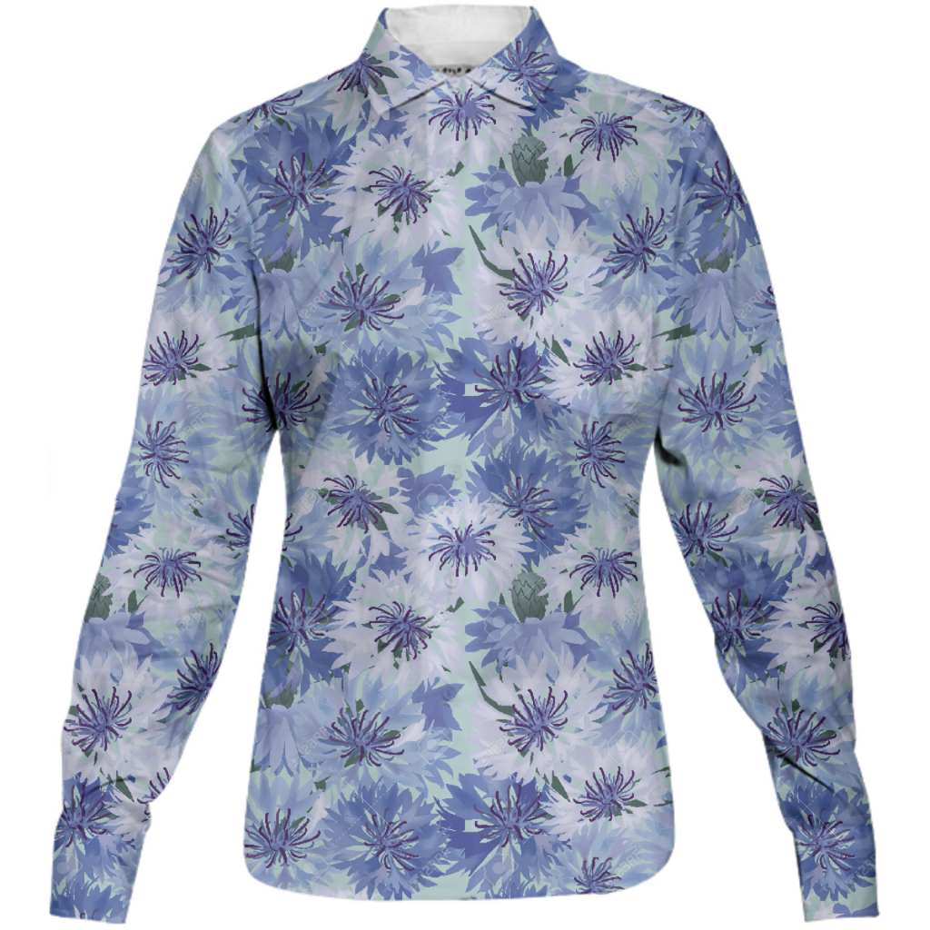 cornflower shirt