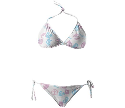 Cash Monogram Bathing Suit