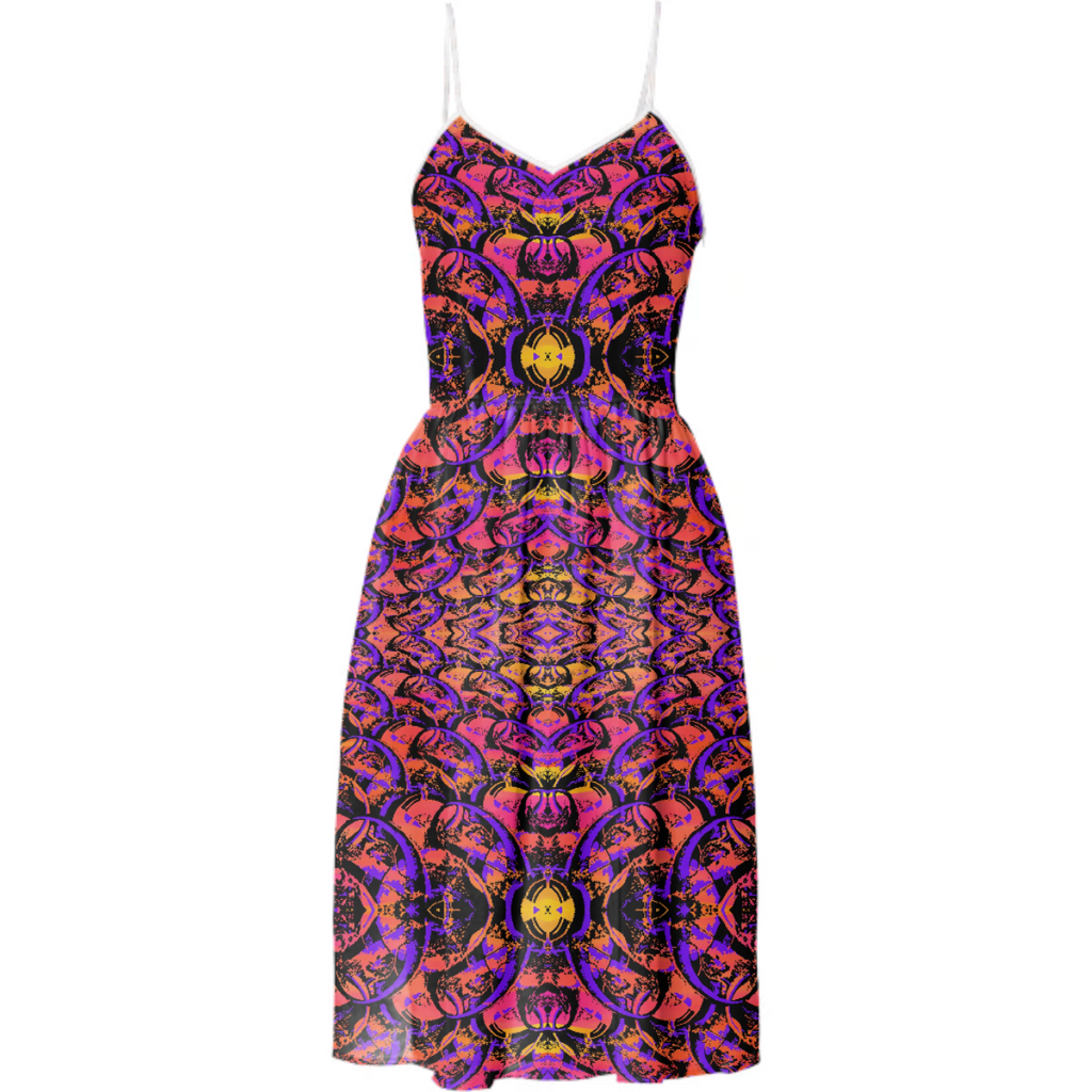 Vaporwave Ride Sun Dress