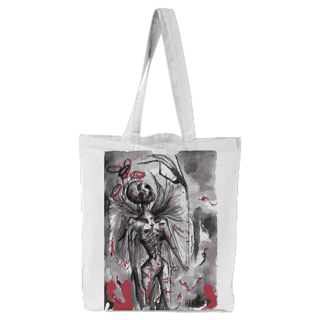 Archangel dark horror creepy angel demon creature  tote bag