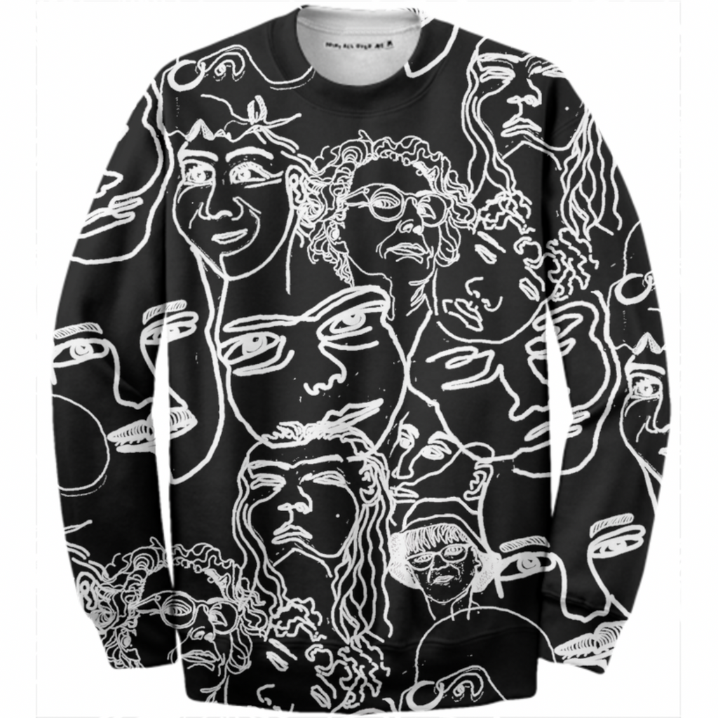 Contour Lines sweater