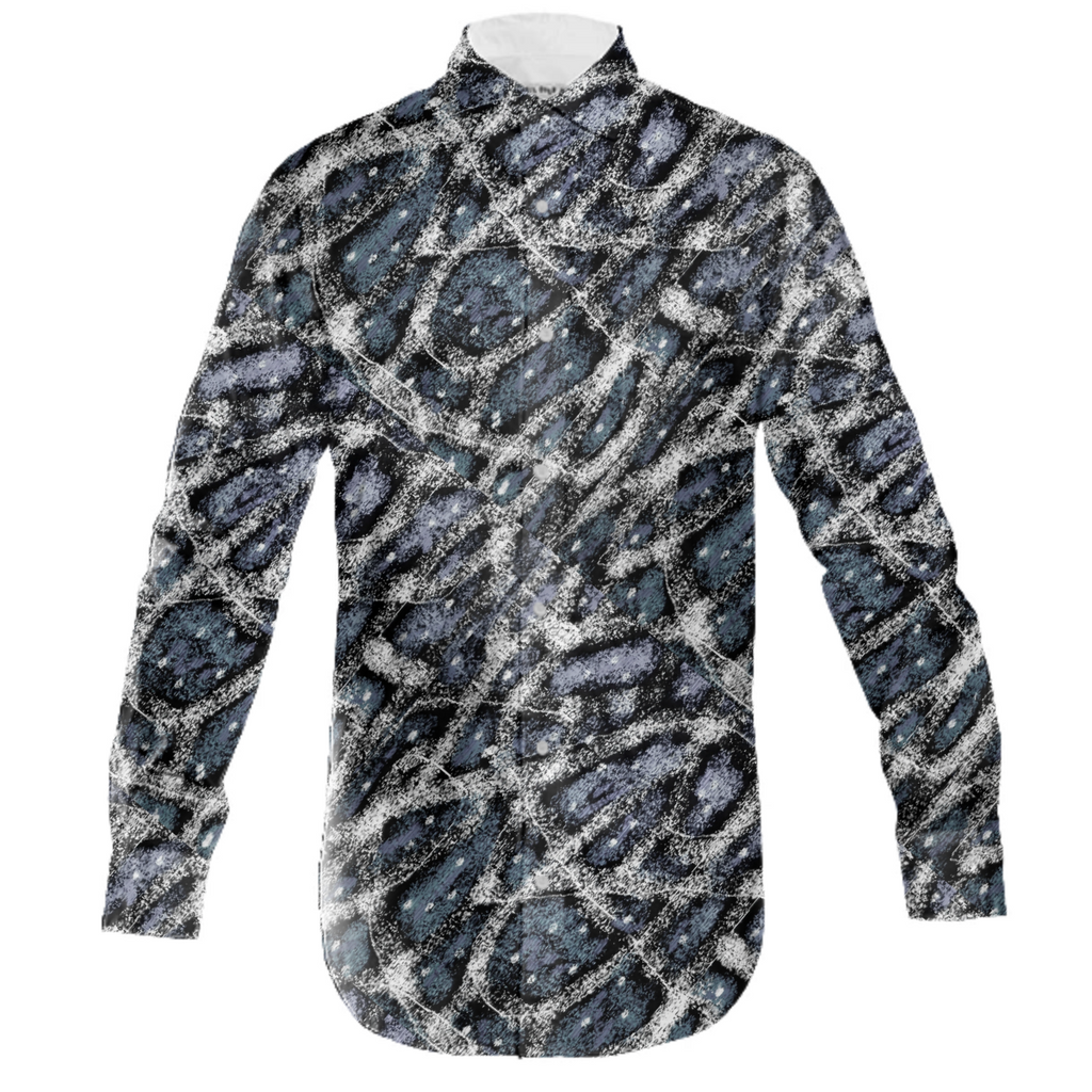Glitchy Grunge Abstract Print